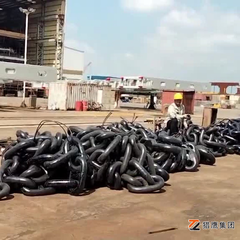 觀察“錨鏈有幾節(jié)”來估算錨鏈的長度？